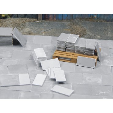 Juweela Betontegel 25x50 Licht Grijs 140 stuks